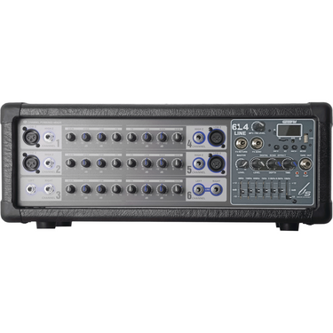 Consola Mezcladora Back Stage P/lineas Y Microfono 6 Canales, 6l4 Line